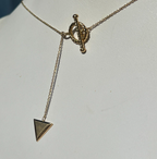 18kt Yellow Gold and Diamond Unity World We Necklace