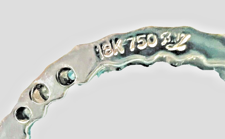 18kt White Gold and 1.60ctw Diamond Heart Pendant on a 14kt Link Chain