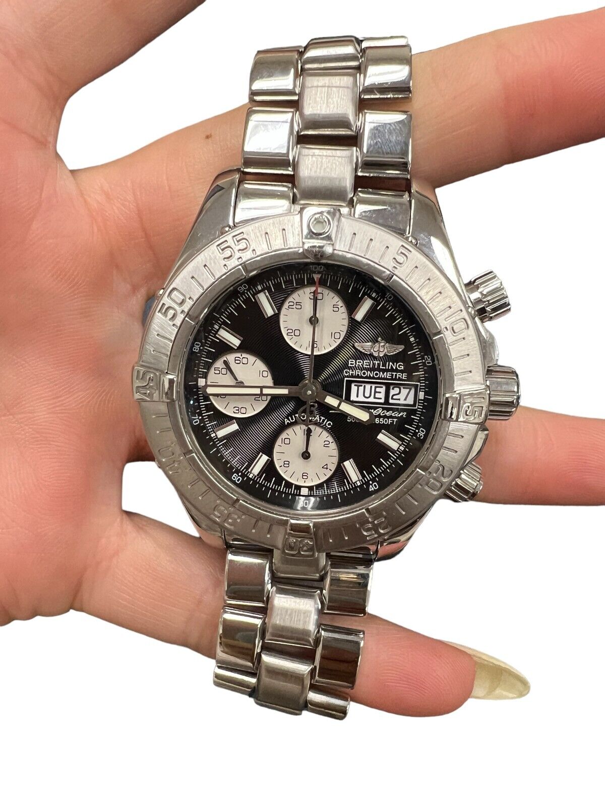 BREITLING Super Ocean Chronograph A13340 day-date Automatic Men's Watch