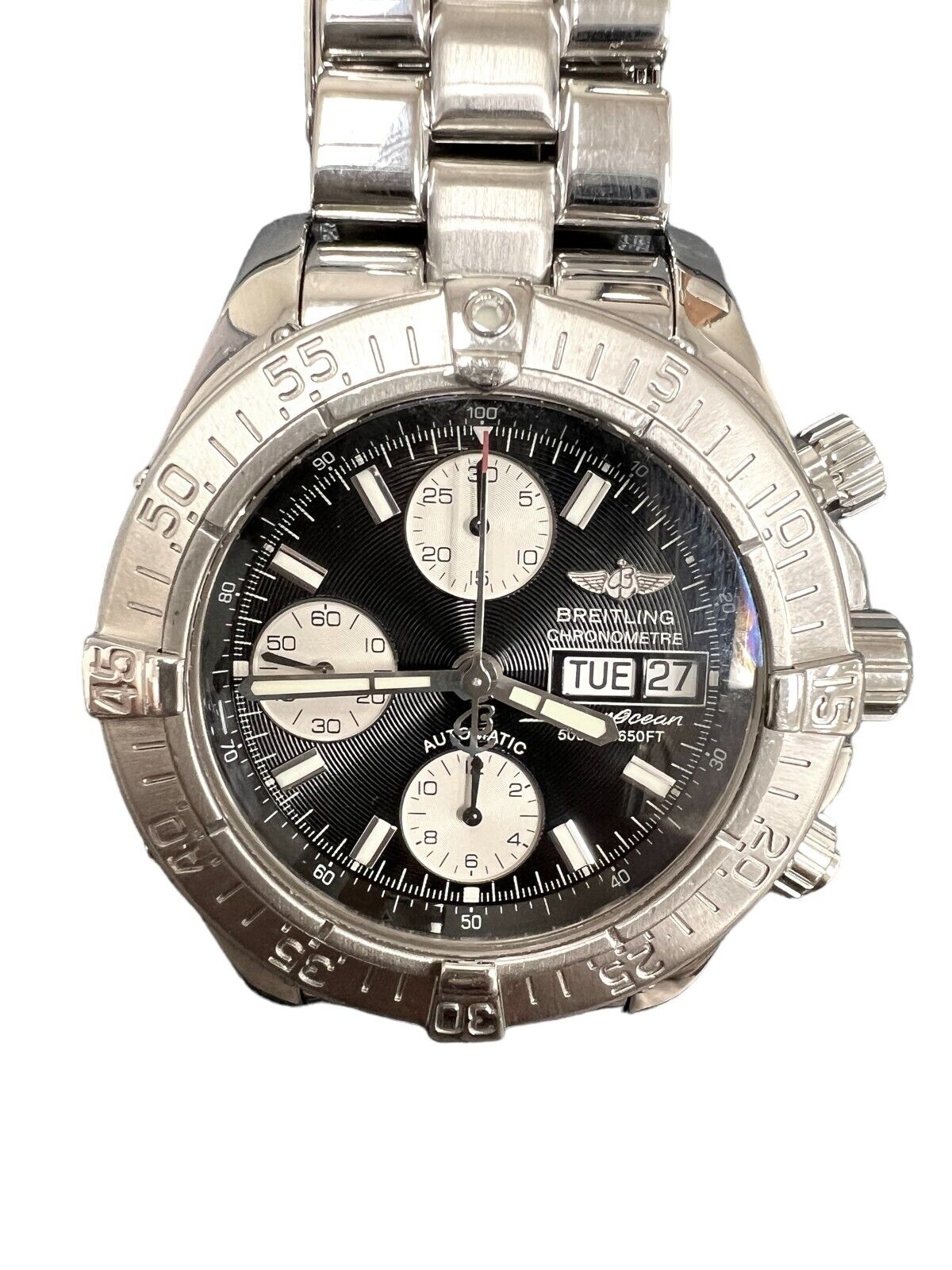 BREITLING Super Ocean Chronograph A13340 day-date Automatic Men's Watch