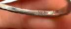 Loree Rodkin Sterling Silver and Saphire Cross Ring Sz 7.5