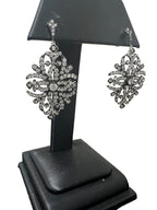 Effy 14kt White and Black Gold 2.70ctw Diamond Earrings
