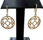 Tiffany & Co 18kt Yellow Gold Paloma Picasso Zellige Drop Dangle Earrings
