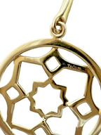 Tiffany & Co 18kt Yellow Gold Paloma Picasso Zellige Drop Dangle Earrings