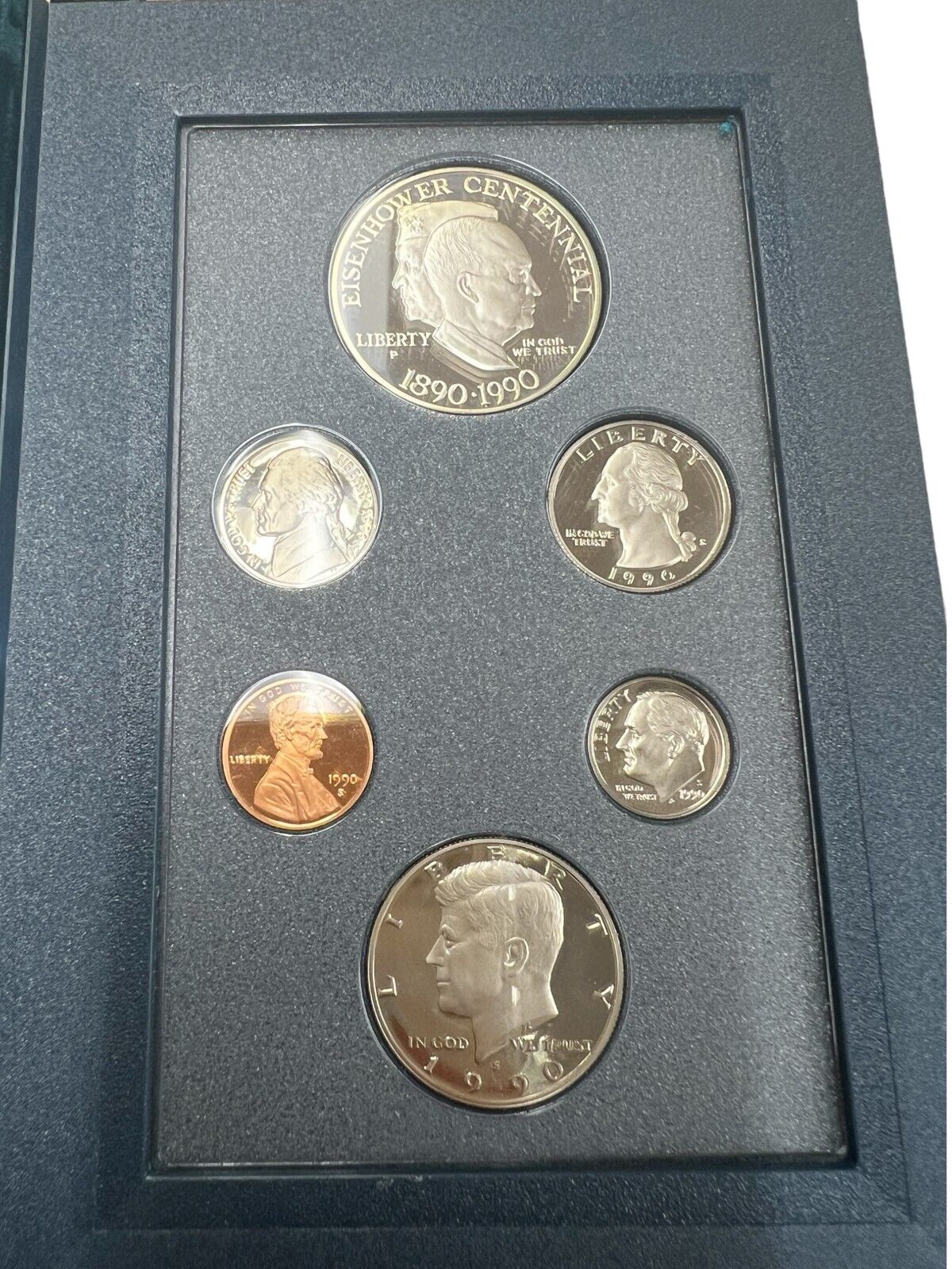 1990 United States Mint Prestige Proof Set With Box and COA