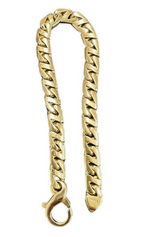 Tiffany and Co. 18kt 750 Yellow Gold Cuban Link Bracelet 8.5in 46.1gr