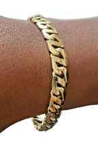 Tiffany and Co. 18kt 750 Yellow Gold Cuban Link Bracelet 8.5in 46.1gr