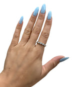18kt White Gold Ring with an Intricate Design of 0.35ctw Diamonds
