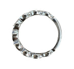 18kt White Gold Ring with an Intricate Design of 0.35ctw Diamonds