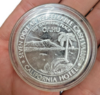 9.99 Silver Sam Boyd Gaming Tokens Lot of 5-Kauai, Hawaii, Molokai, Lanai & Oahu