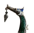 Vintage Chinese Siam Royal Barge “Suphanahongse” Sterling Silver Brooch/Pin.