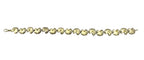 David Signal Multi Color Flower Bracelet And Earring Set