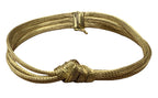 14kt Yellow Gold Triple-Mesh Bracelet 7.5in