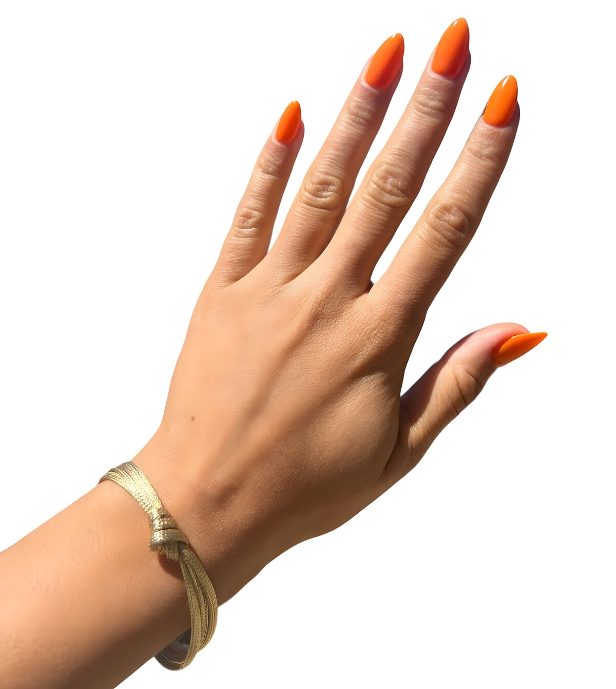14kt Yellow Gold Triple-Mesh Bracelet 7.5in