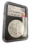 2018 Silver Eagle NGC MS 70 First Day of Issue Joel Iskowitz Hand Signed