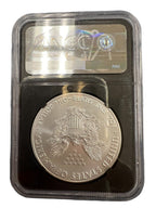 2018 Silver Eagle NGC MS 70 First Day of Issue Joel Iskowitz Hand Signed