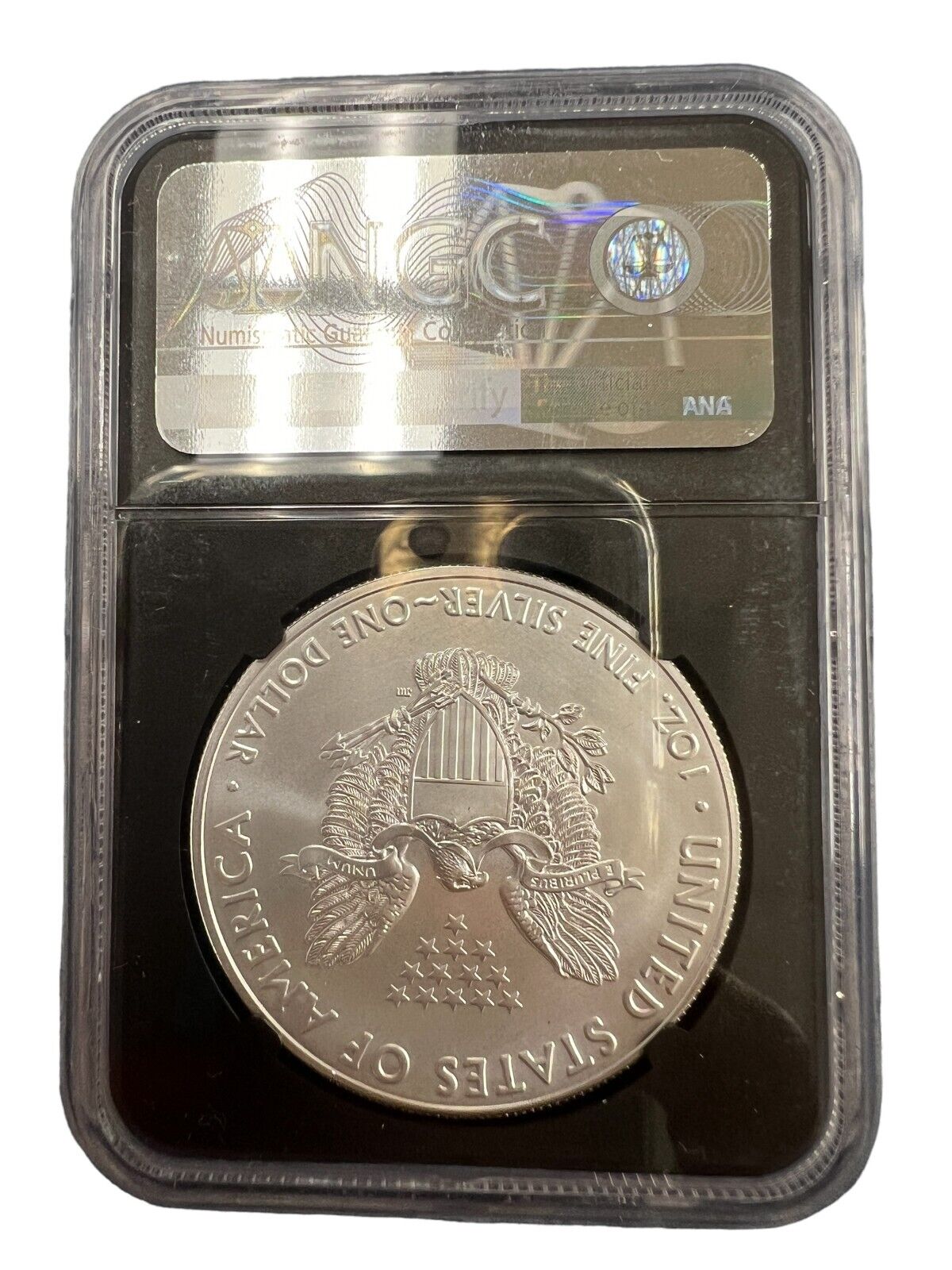 2018 Silver Eagle NGC MS 70 First Day of Issue Joel Iskowitz Hand Signed