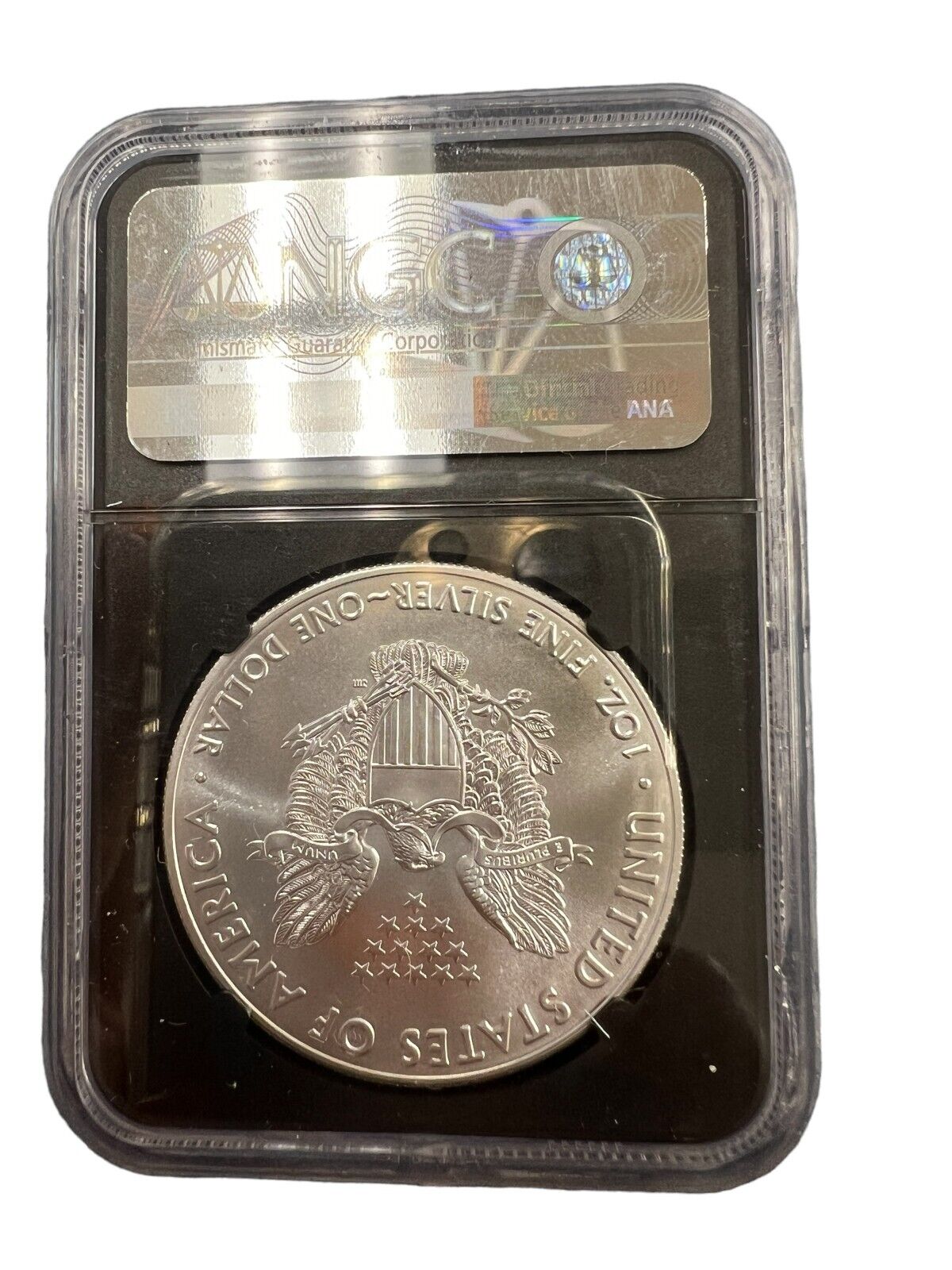 2018 Silver Eagle NGC MS 70 First Day of Issue Joel Iskowitz Hand Signed