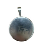 Sterling Silver and Multicolor Bead Necklace Pendent