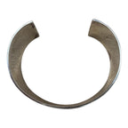 Sterling Silver 925 Cuff Bracelet with Rope Design Signed FAS