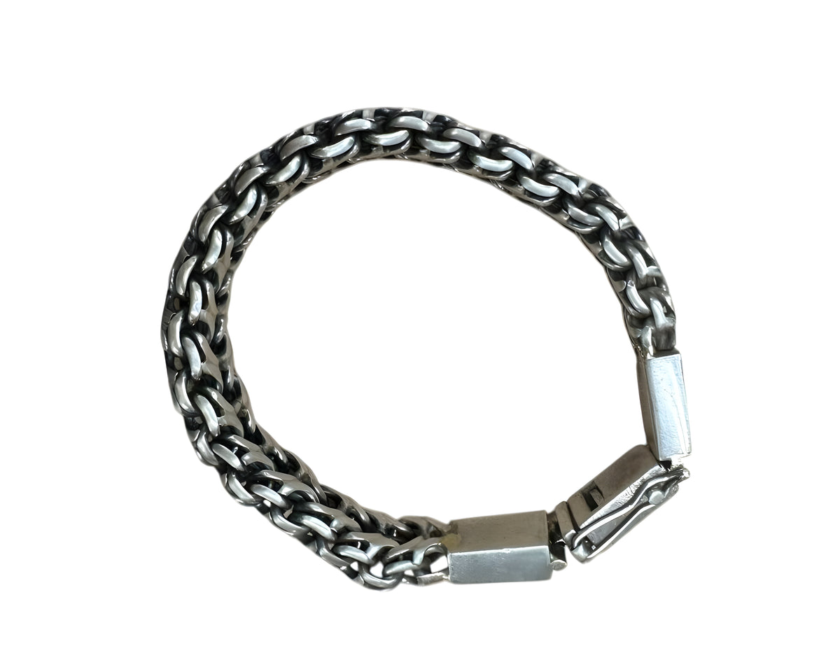 Sterling Silver Link Bracelet 8.5in