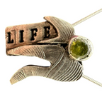 Sterling Silver "Life" Necklace