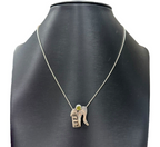 Sterling Silver "Life" Necklace