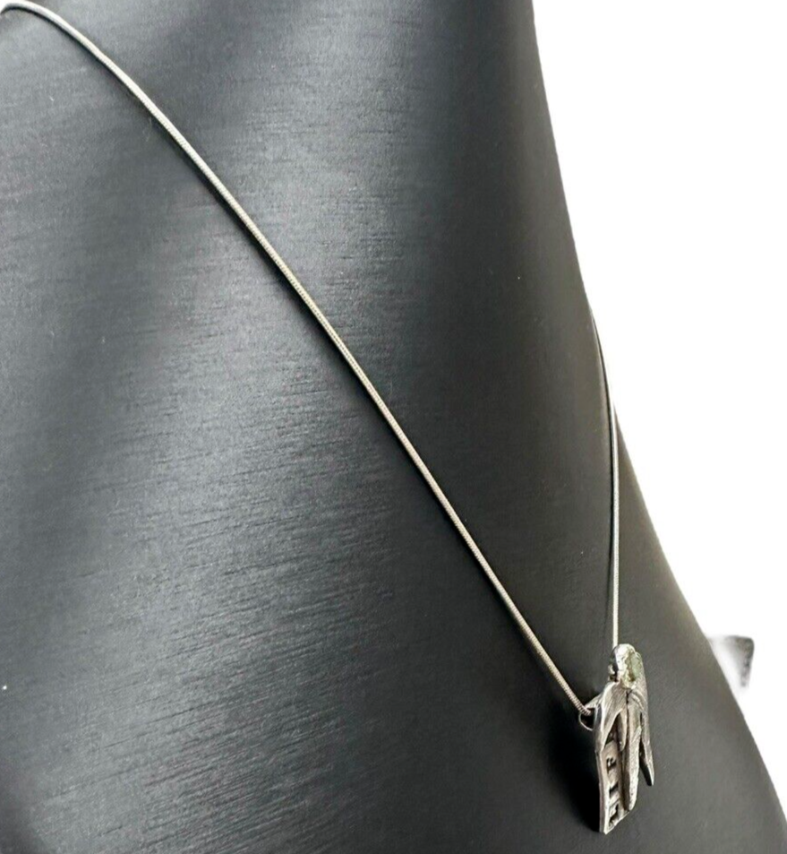 Sterling Silver "Life" Necklace