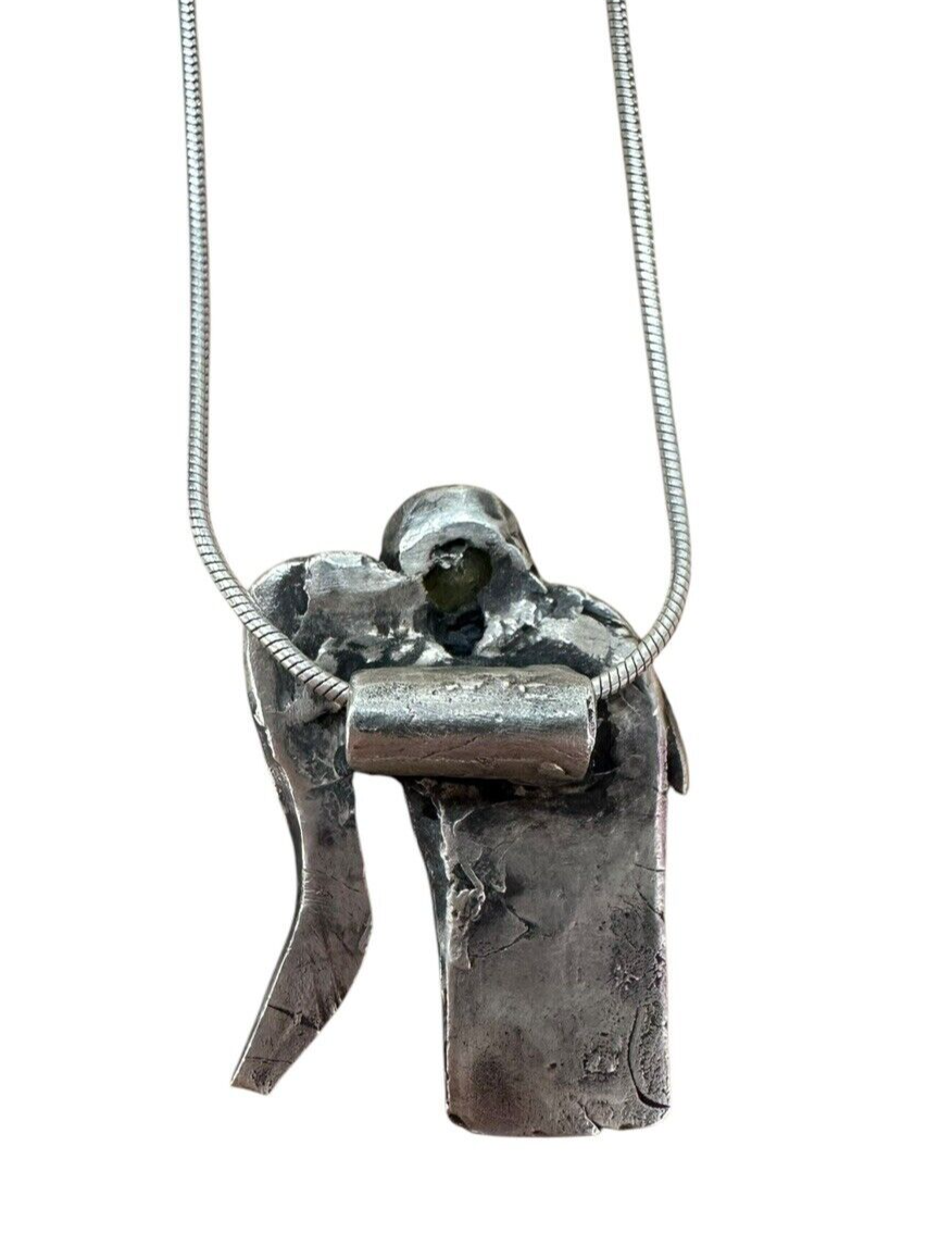 Sterling Silver "Life" Necklace