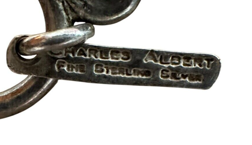 Charles Albert Sterling Silver Multi-Gemstone Bracelet