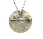 Tribal Bird Necklace 14.5in