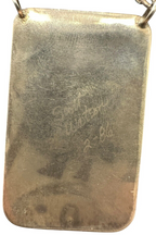 Scott Watson Sterling Silver and Turquoise Pendant Necklace 19in