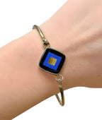 Sterling Silver Multi-Stone Inlay