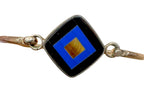 Sterling Silver Multi-Stone Inlay