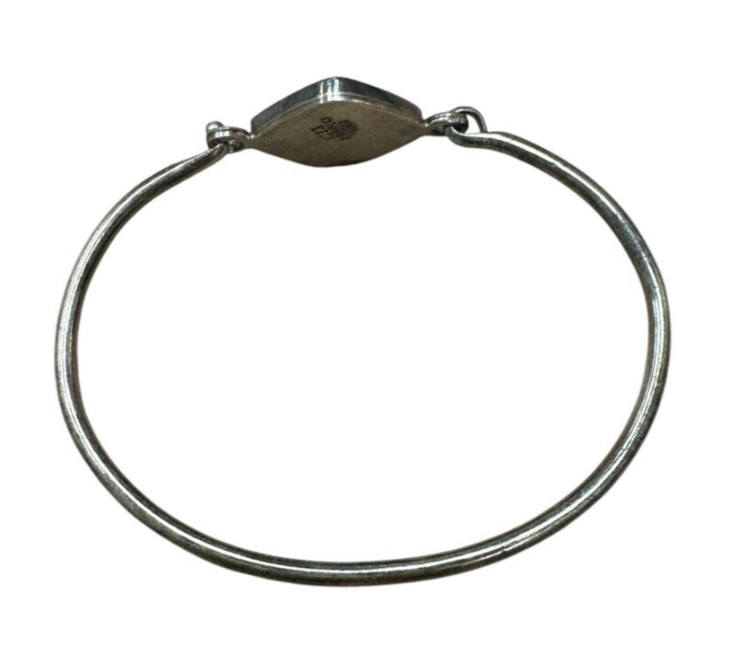 Sterling Silver Multi-Stone Inlay