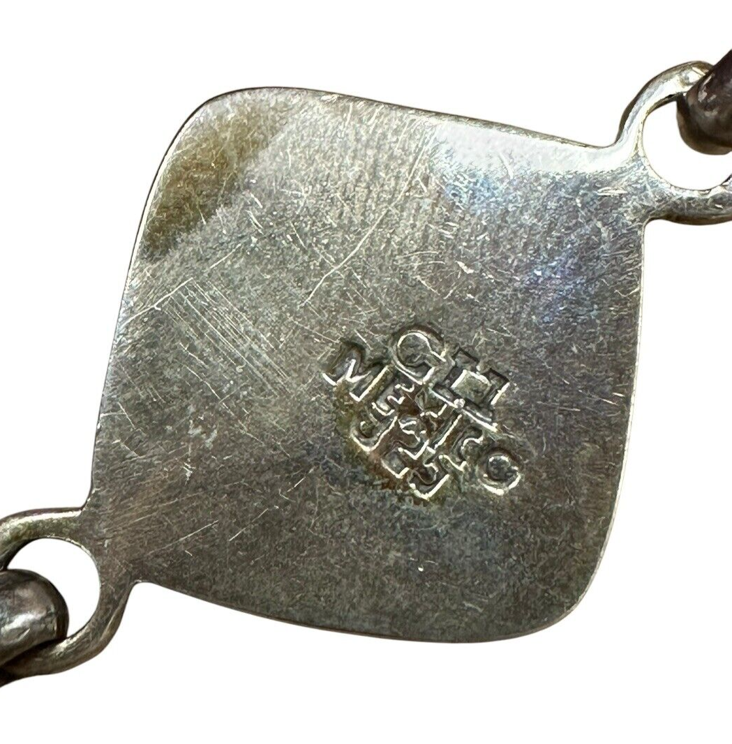 Sterling Silver Multi-Stone Inlay