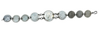 Sterling Silver Australian Coin Bracelet 8 inches