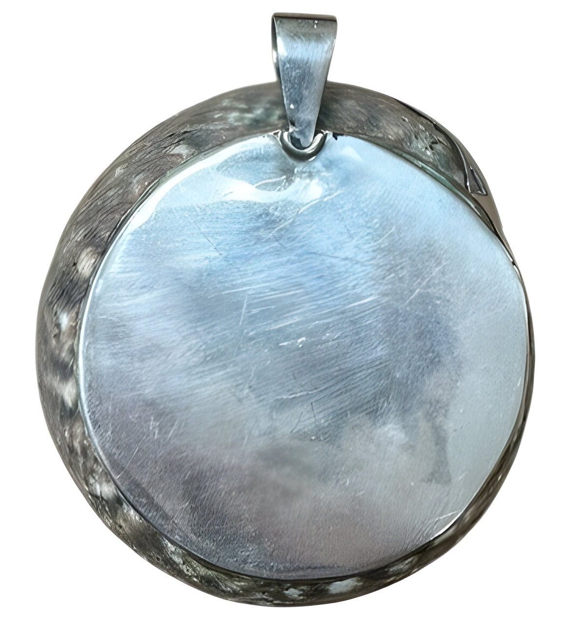 Sterling Silver and Seashell Pendant