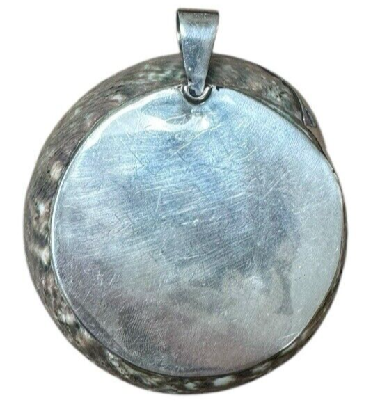 Sterling Silver and Seashell Pendant