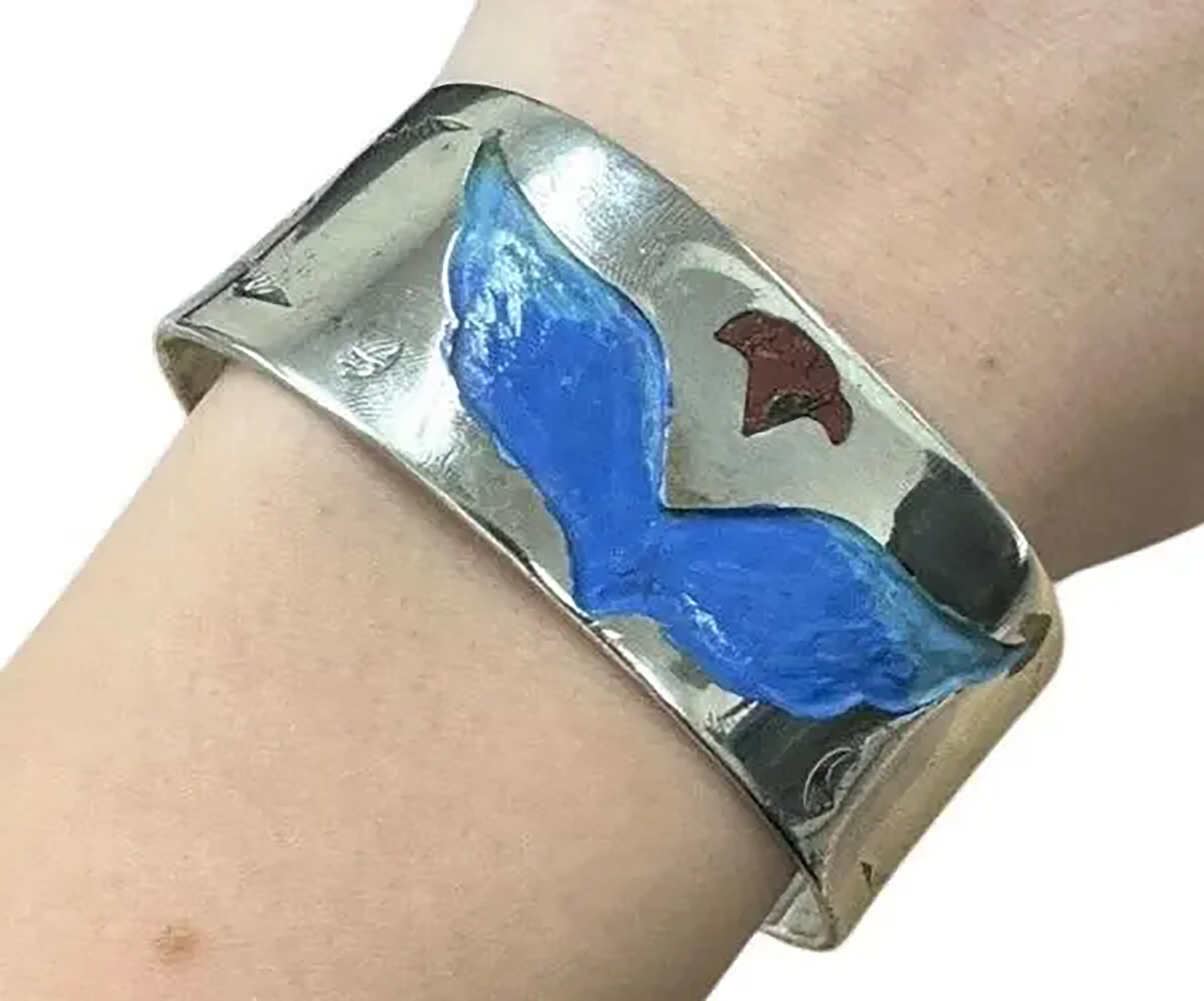 Sterling Silver Angel Wing Bracelet Cuff