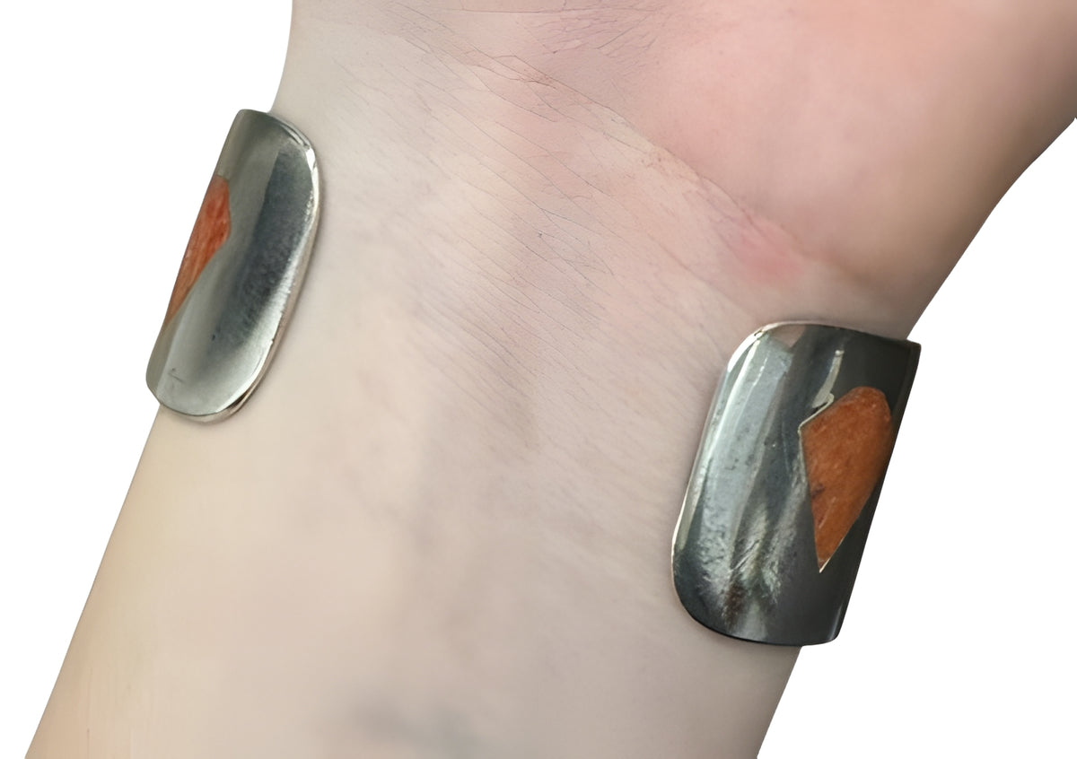 Sterling Silver Angel Wing Bracelet Cuff