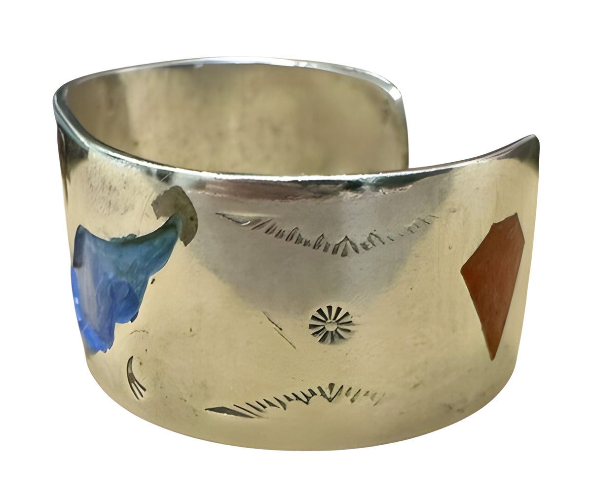 Sterling Silver Angel Wing Bracelet Cuff