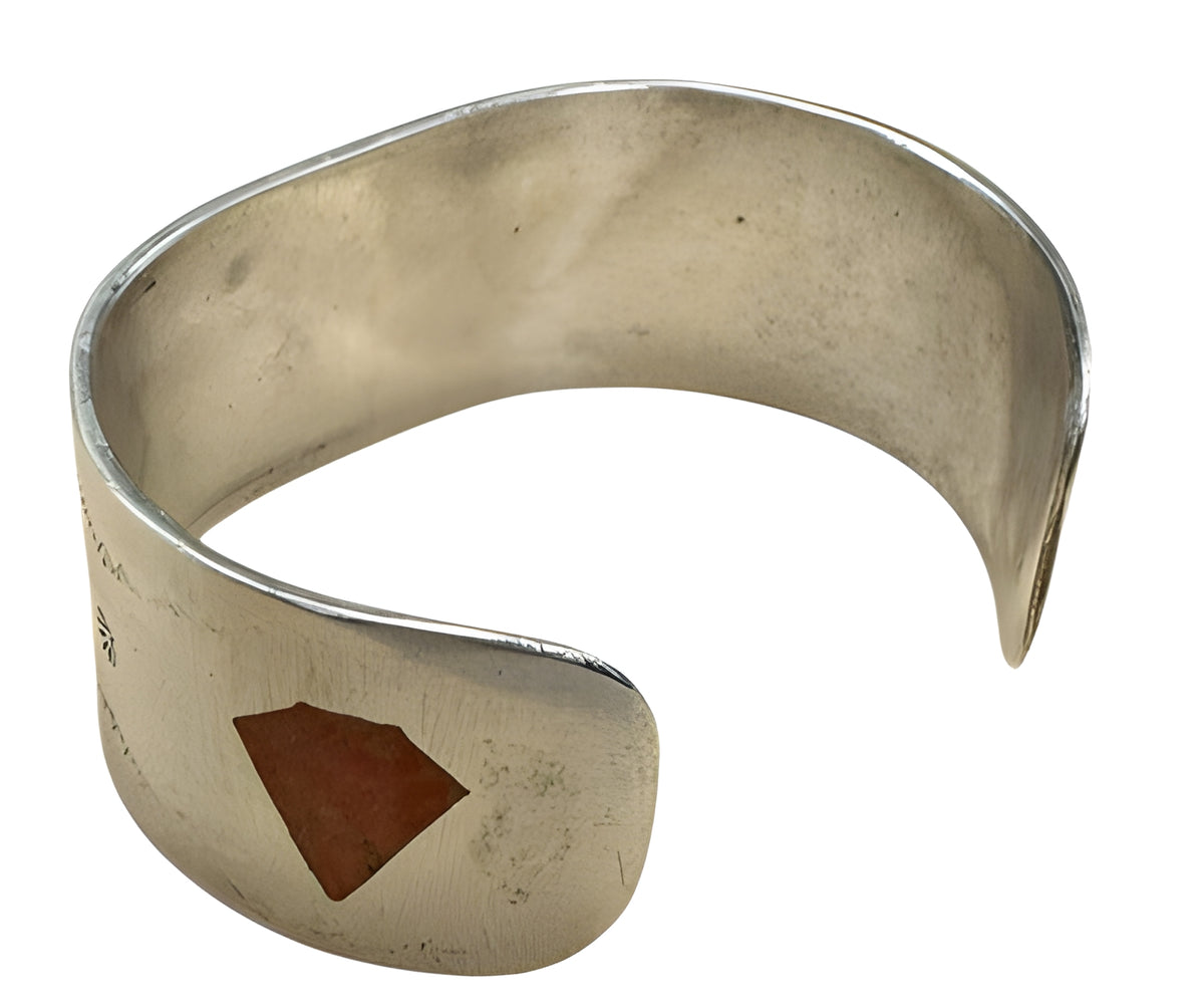 Sterling Silver Angel Wing Bracelet Cuff