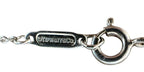 Tiffany And Co Sterling Silver Double Heart Necklace