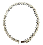 18Kt White Gold 2.65ctw Diamond Bracelet 7.25in