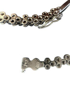 18Kt White Gold 2.65ctw Diamond Bracelet 7.25in
