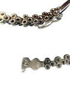 18Kt White Gold 2.65ctw Diamond Bracelet 7.25in