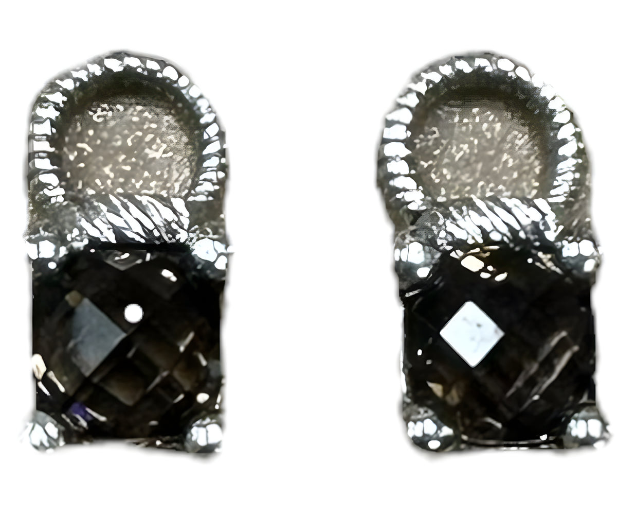 Judith Ripka Smokey Brown Quartz Earring Charms