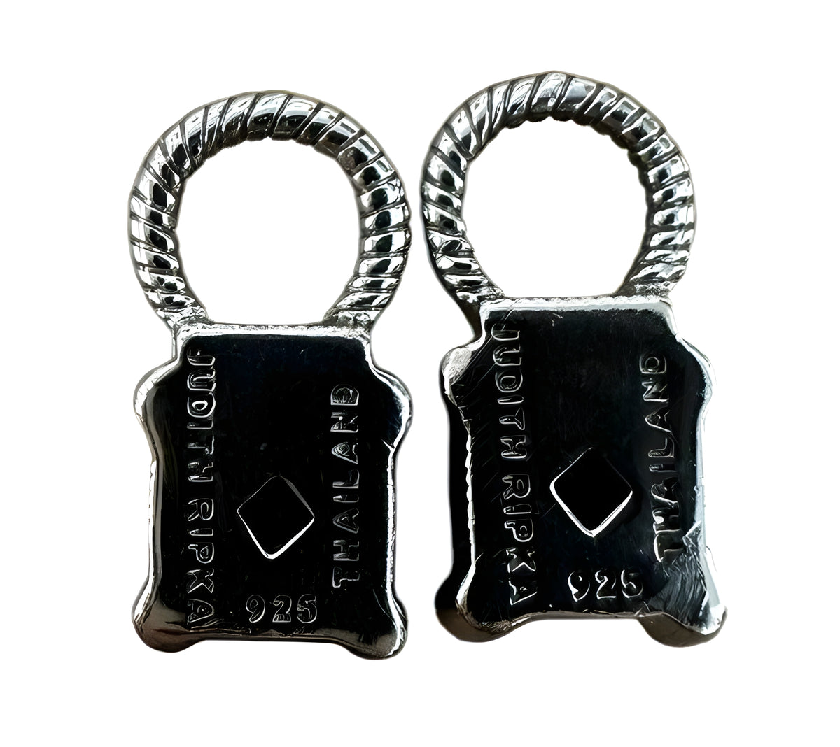 Judith Ripka Smokey Brown Quartz Earring Charms