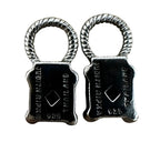 Judith Ripka Smokey Brown Quartz Earring Charms